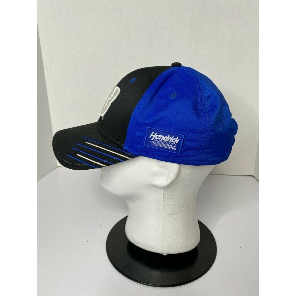 NASCAR Jimmy Johnson #48 Team Lowe Racing Blue Adjustable Strap Back Cap/Hat OS - Picture 5 of 11